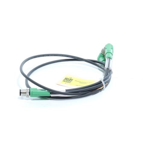 Sensor-/Aktor-Kabel SAC-3P-M12Y/2X0,6-PUR/M12FR B Neu